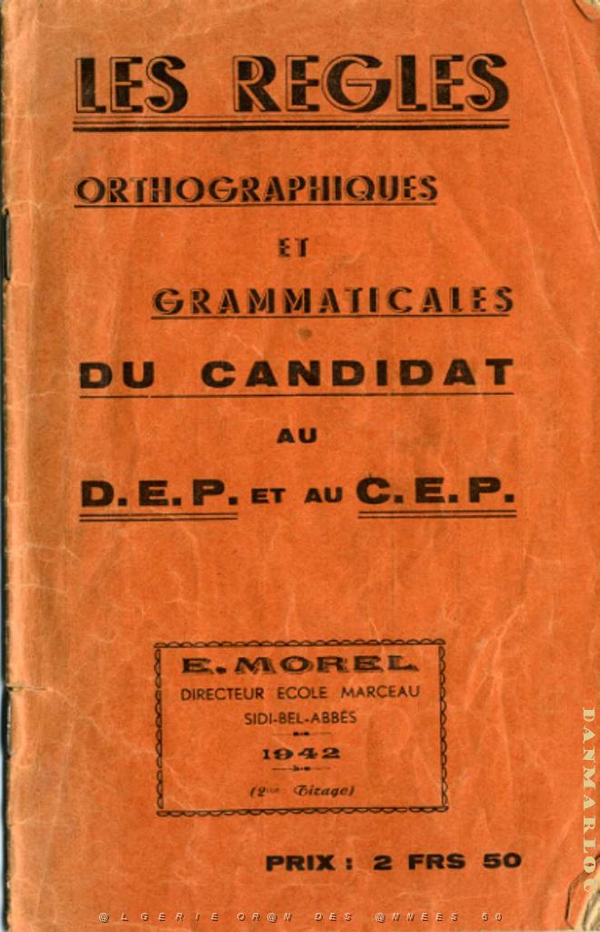 LES REGLES ORTHOGRAPHIQUES.JPG